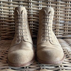 Splendid Nude Orella Chukka faux lace ankle boots